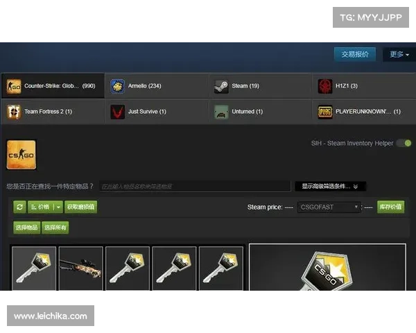 五大俄罗斯CSGO皮肤交易平台对比分析及选择指南